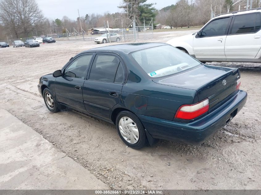1997 Toyota Corolla VIN: 1NXBA02E9VZ660015 Lot: 38528661