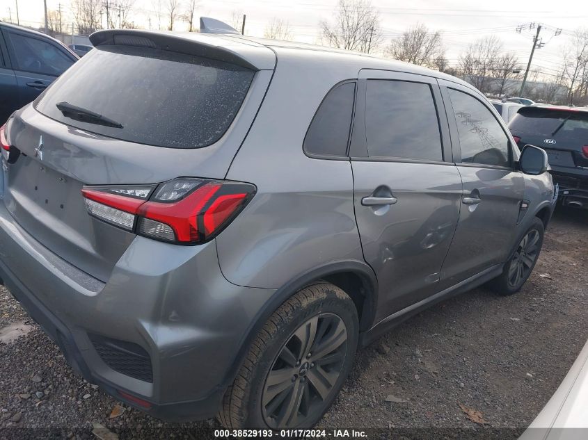 2020 Mitsubishi Outlander Sport 2.0 Es VIN: JA4AP3AU8LU021317 Lot: 38529193