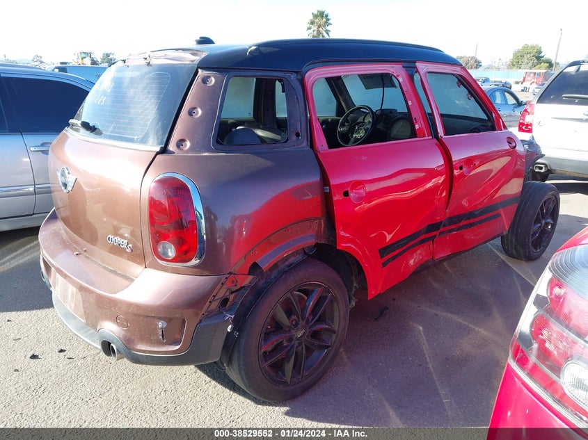 2013 Mini Countryman Cooper S VIN: WMWZC3C50DWP20423 Lot: 38529552