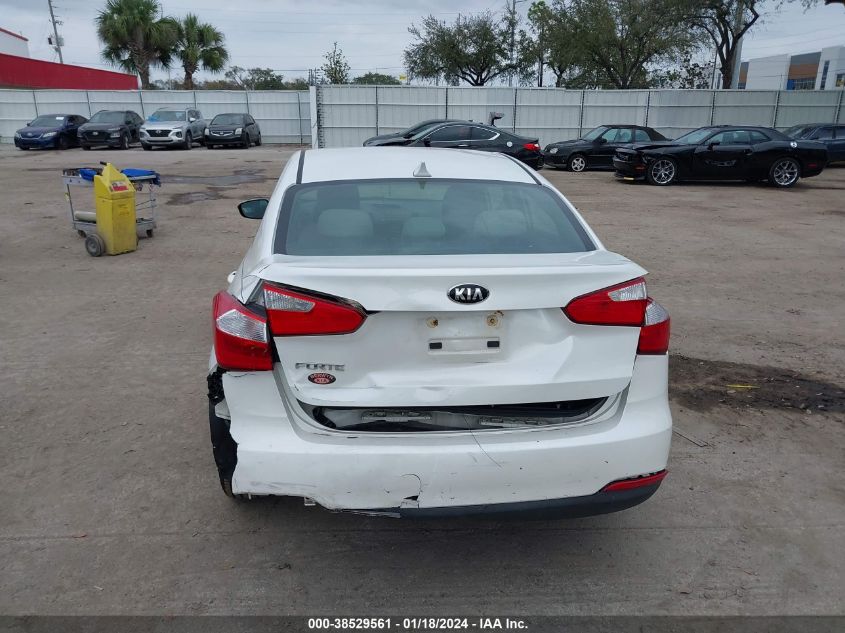 2014 Kia Forte Lx VIN: KNAFX4A65E5168837 Lot: 38529561