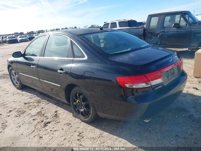 KMHFC46D17A182052 2007 Hyundai Azera Gls