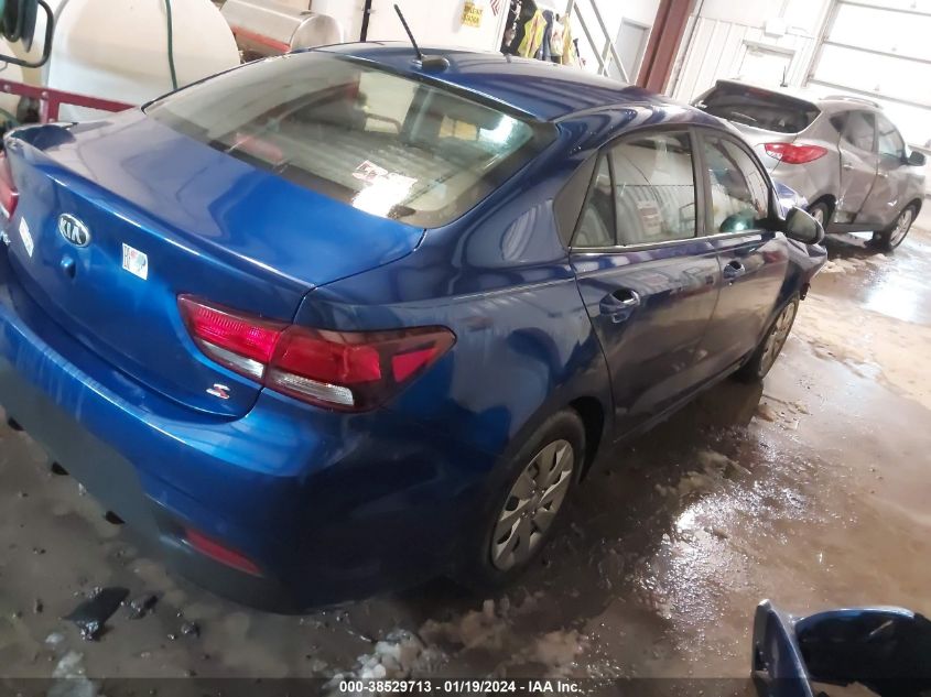 2020 Kia Rio S VIN: 3KPA24AD6LE336626 Lot: 38529713