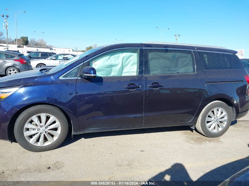 2018 Kia Sedona Ex VIN: KNDMC5C1XJ6372230 Lot: 38529753