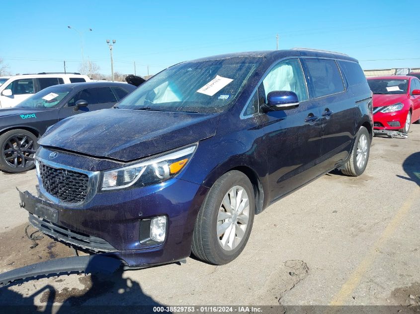 KNDMC5C1XJ6372230 2018 Kia Sedona Ex