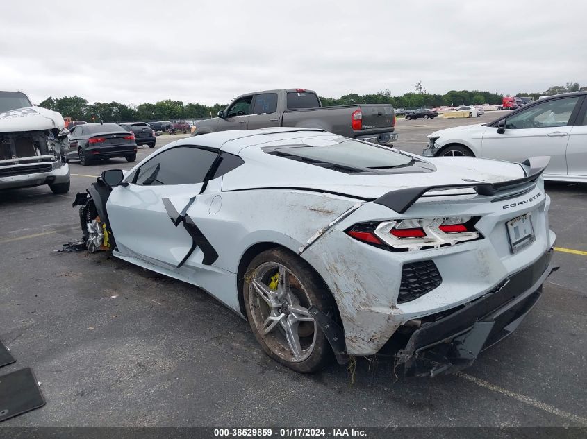 2023 Chevrolet Corvette Stingray Rwd 1Lt VIN: 1G1YA2D44P5105381 Lot: 38897846