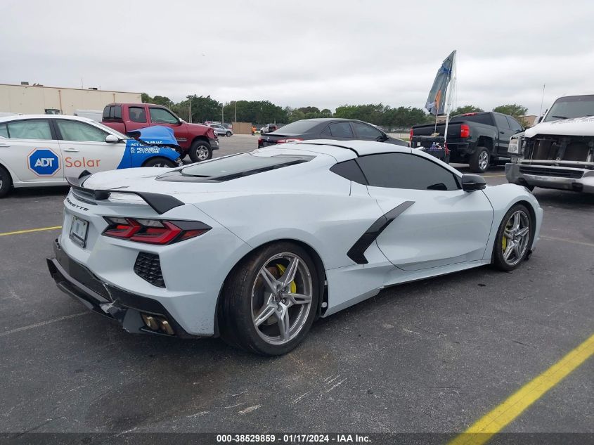 2023 Chevrolet Corvette Stingray Rwd 1Lt VIN: 1G1YA2D44P5105381 Lot: 38897846