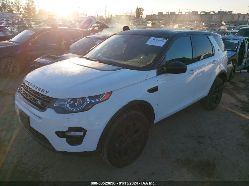 2016 Land Rover Discovery Sport Hse VIN: SALCR2BGXGH552697 Lot: 38529896