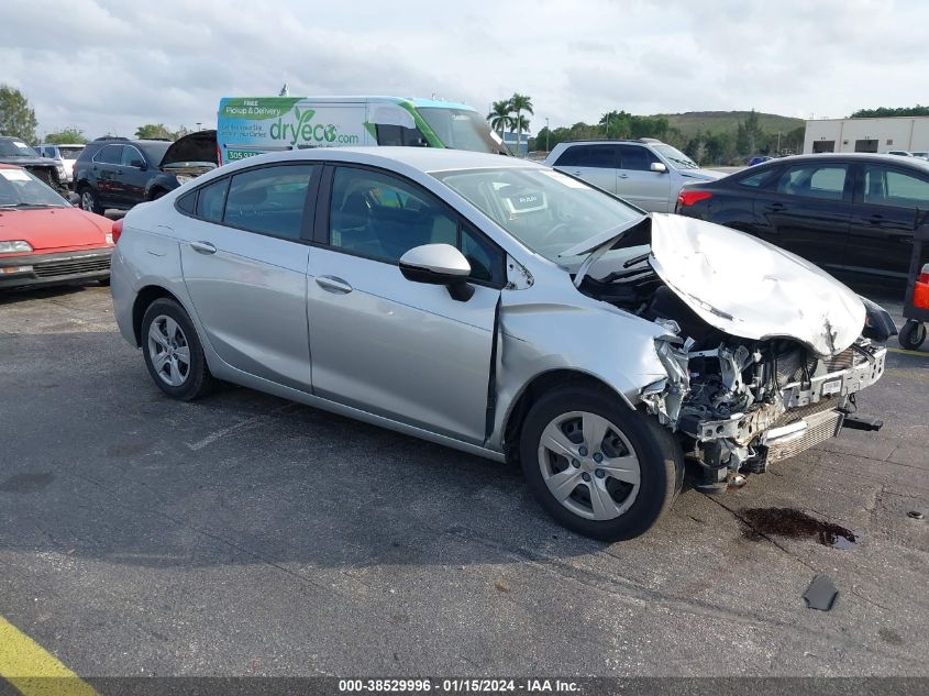 2018 Chevrolet Cruze Ls Auto VIN: 1G1BC5SM3J7211224 Lot: 38529996