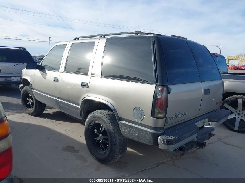 1999 GMC Yukon Sle VIN: 1GKEC13R6XJ755627 Lot: 38530011