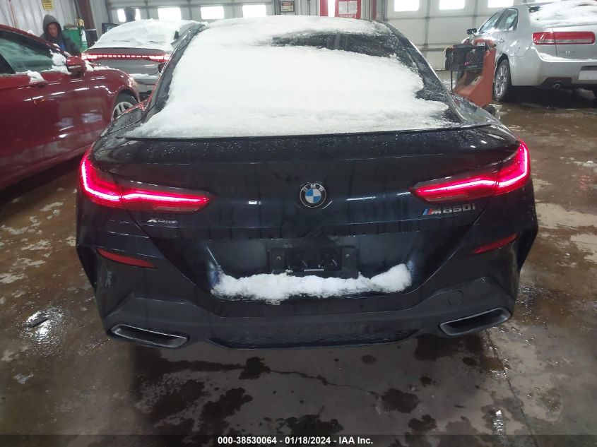 2020 BMW M850I xDrive VIN: WBABC4C00LCD49651 Lot: 38530064