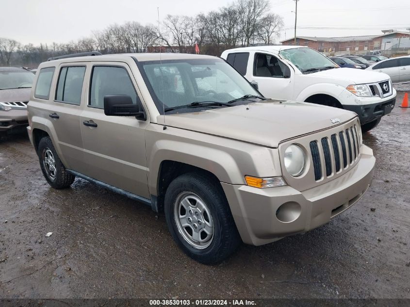 1J4FT28A89D159312 2009 Jeep Patriot Sport