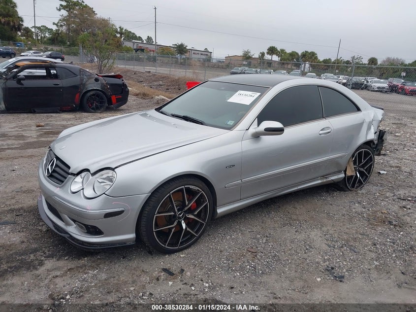 2003 Mercedes-Benz Clk-Class 5.0L VIN: WDBTJ75J43F018179 Lot: 38530284