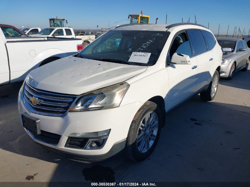 2015 Chevrolet Traverse 1Lt VIN: 1GNKRGKD0FJ253580 Lot: 38530367