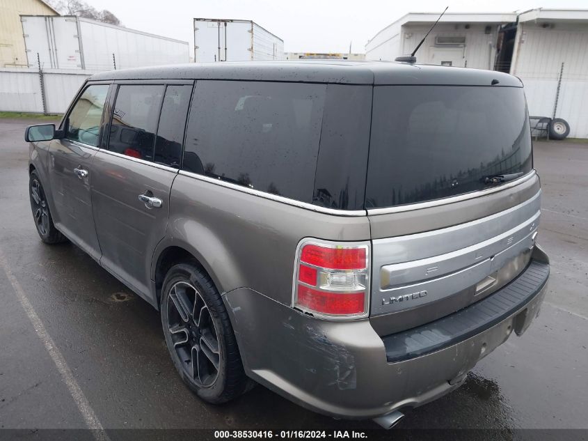 2013 Ford Flex Limited VIN: 2FMHK6D85DBD11973 Lot: 38530416