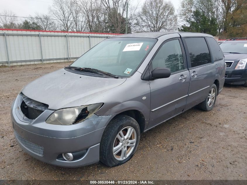 2004 Mazda Mpv Lx VIN: JM3LW28A940526399 Lot: 38530446