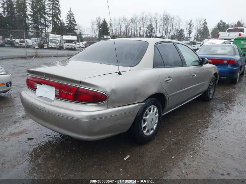 2G4WS52J131198356 2003 Buick Century Custom