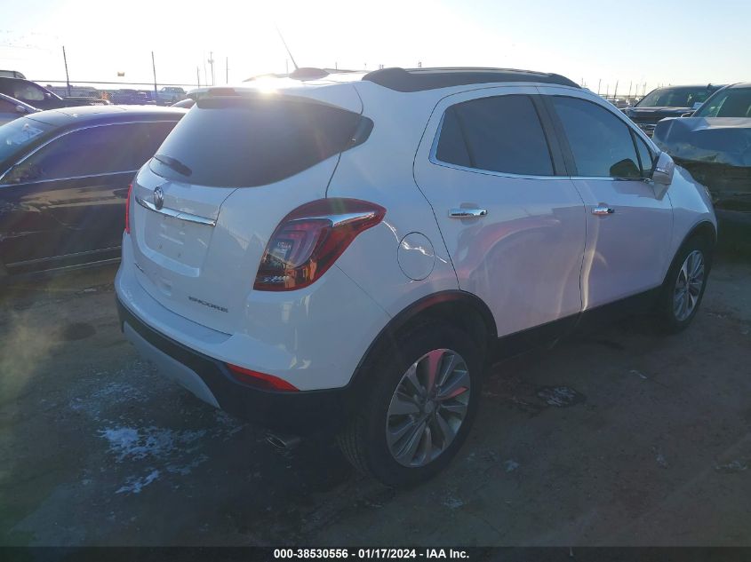 2017 Buick Encore Preferred VIN: KL4CJASB6HB250285 Lot: 38530556