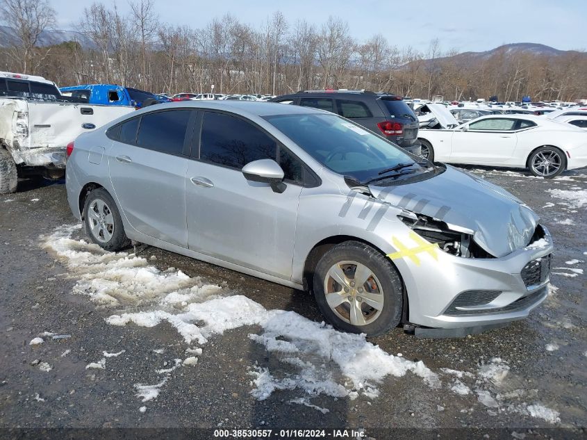 2017 Chevrolet Cruze Ls Auto VIN: 1G1BC5SM9H7261538 Lot: 38530557