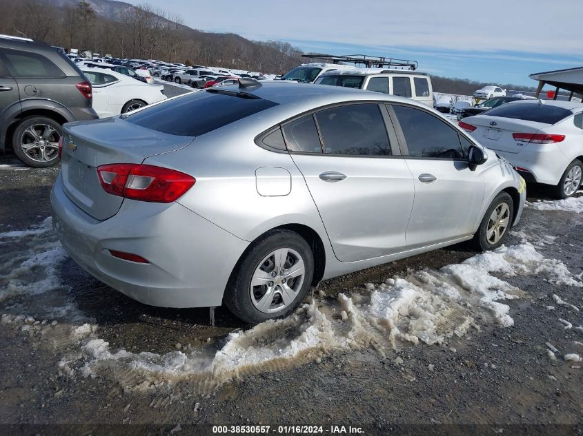 2017 Chevrolet Cruze Ls Auto VIN: 1G1BC5SM9H7261538 Lot: 38530557