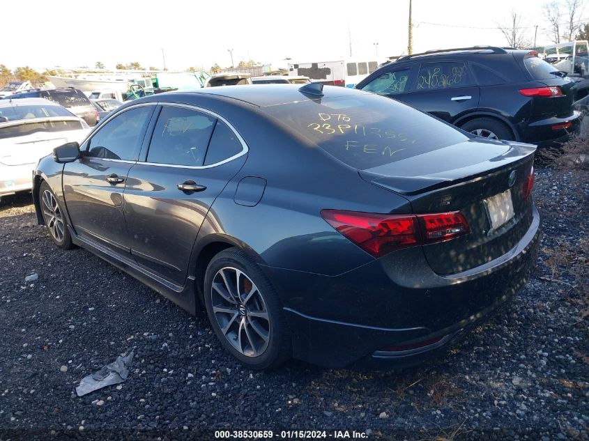 2015 Acura Tlx V6 Advance VIN: 19UUB2F75FA017456 Lot: 38530659