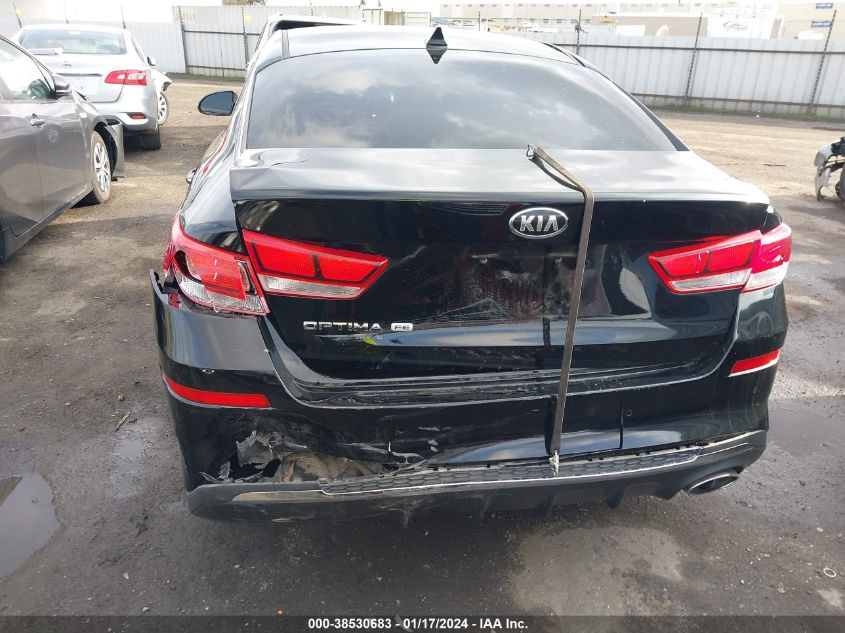 2019 Kia Optima Lx VIN: 5XXGT4L37KG334353 Lot: 38530683