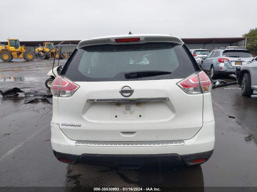 2016 Nissan Rogue S VIN: 5N1AT2MT7GC828028 Lot: 38530993