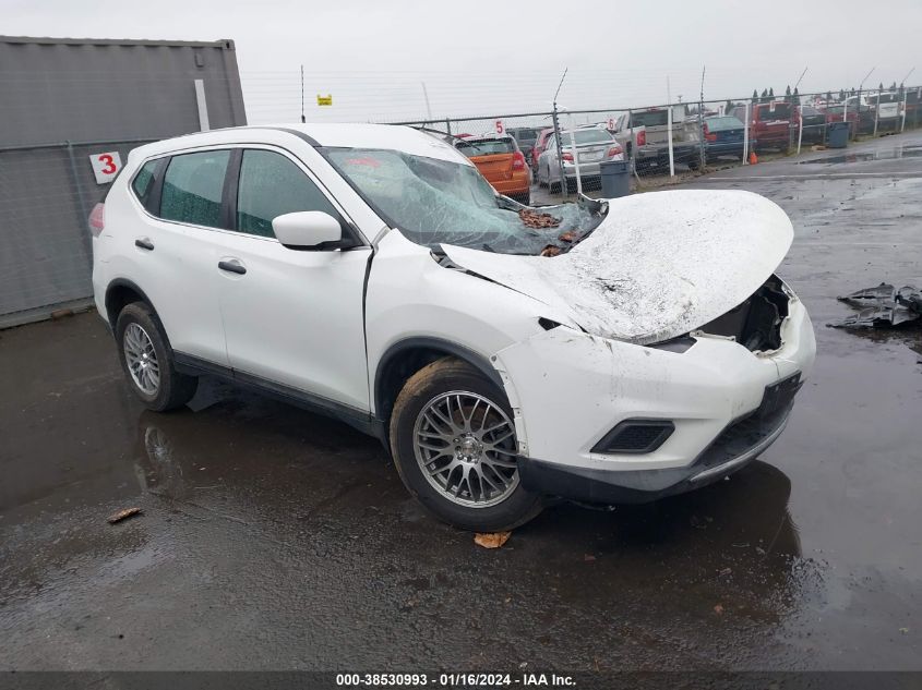 2016 Nissan Rogue S VIN: 5N1AT2MT7GC828028 Lot: 38530993