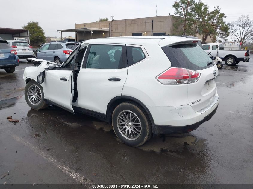 2016 Nissan Rogue S VIN: 5N1AT2MT7GC828028 Lot: 38530993