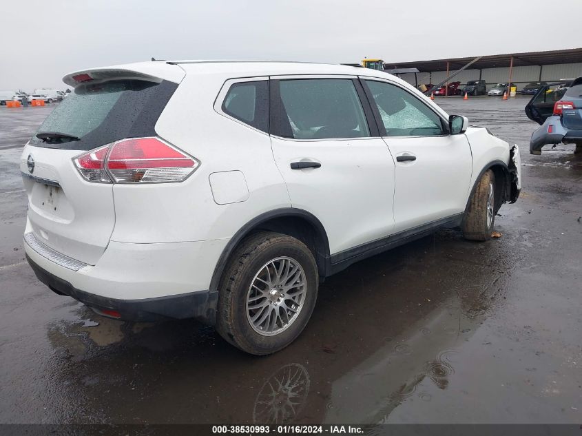 2016 Nissan Rogue S VIN: 5N1AT2MT7GC828028 Lot: 38530993