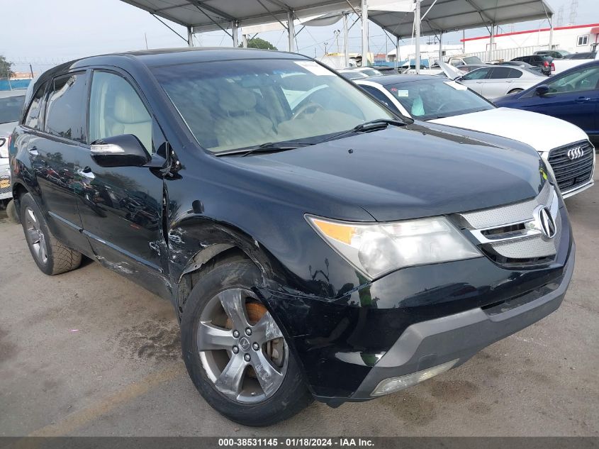 2008 Acura Mdx Sport Package VIN: 2HNYD28578H526856 Lot: 38531145