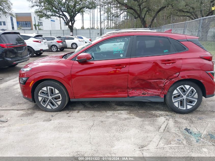 KM8K23AG9PU189682 2023 Hyundai Kona Electric Se