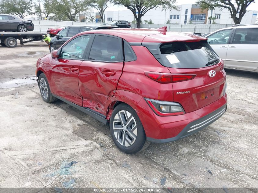 KM8K23AG9PU189682 2023 Hyundai Kona Electric Se