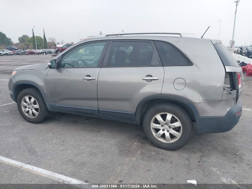 2011 Kia Sorento Lx VIN: 5XYKT4A17BG173803 Lot: 38531354