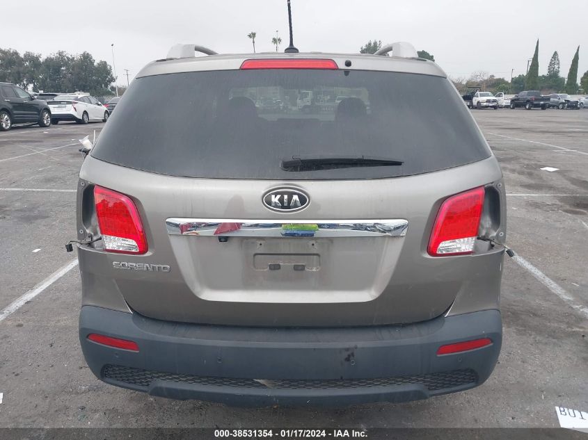 2011 Kia Sorento Lx VIN: 5XYKT4A17BG173803 Lot: 38531354