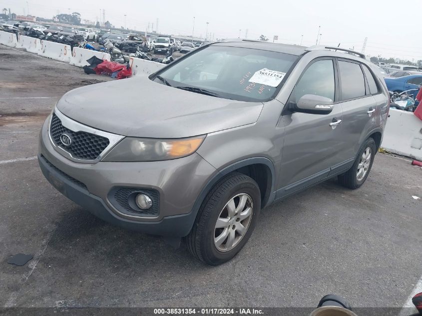 2011 Kia Sorento Lx VIN: 5XYKT4A17BG173803 Lot: 38531354