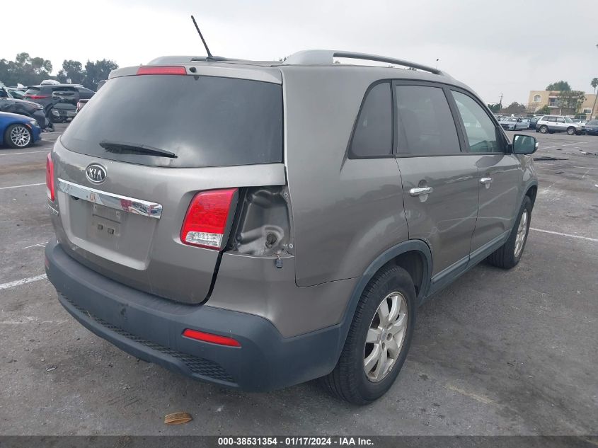 2011 Kia Sorento Lx VIN: 5XYKT4A17BG173803 Lot: 38531354