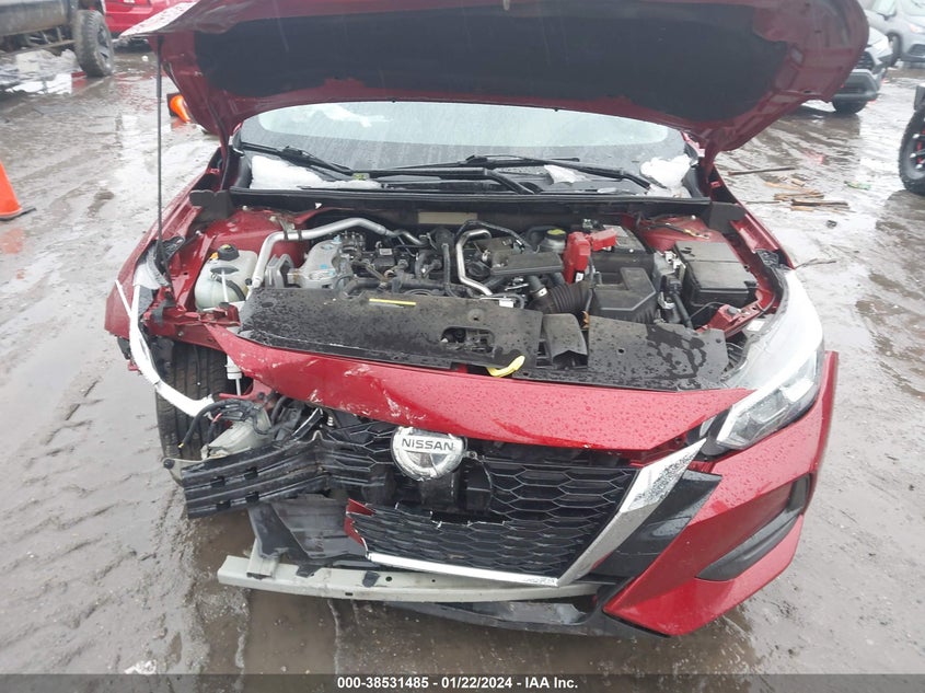 VIN 3N1AB8CV2MY263609 2021 NISSAN SENTRA SV