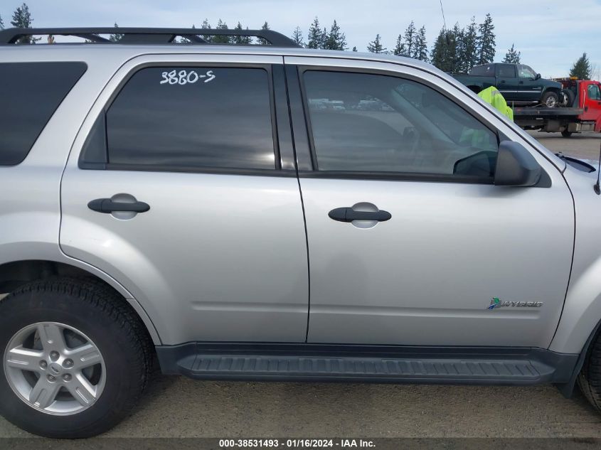 1FMCU5K30CKA30240 2012 Ford Escape Hybrid