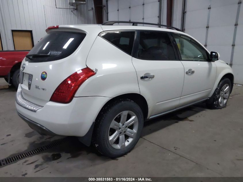 JN8AZ08W16W552328 2006 Nissan Murano Sl