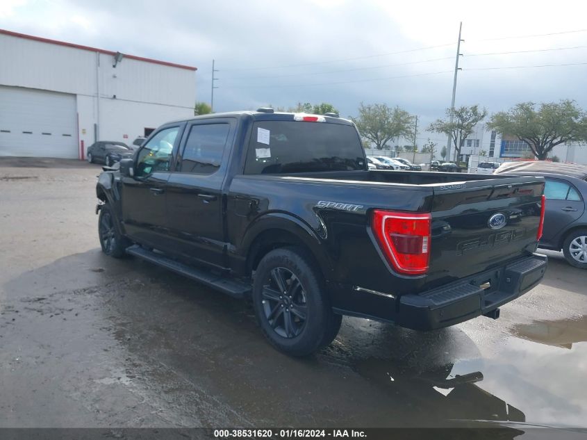 2023 Ford F-150 Xlt VIN: 1FTEW1C5XPFC09335 Lot: 38531620