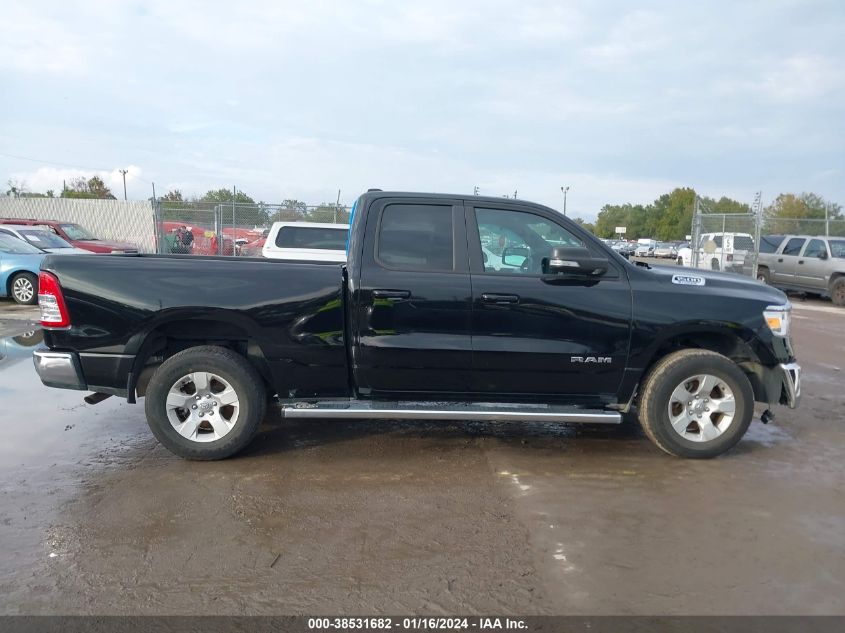 2022 Ram 1500 Lone Star Quad Cab 4X4 6'4 Box VIN: 1C6RRFBG6NN472716 Lot: 38531682