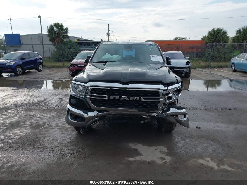 2022 Ram 1500 Lone Star Quad Cab 4X4 6'4 Box VIN: 1C6RRFBG6NN472716 Lot: 38531682