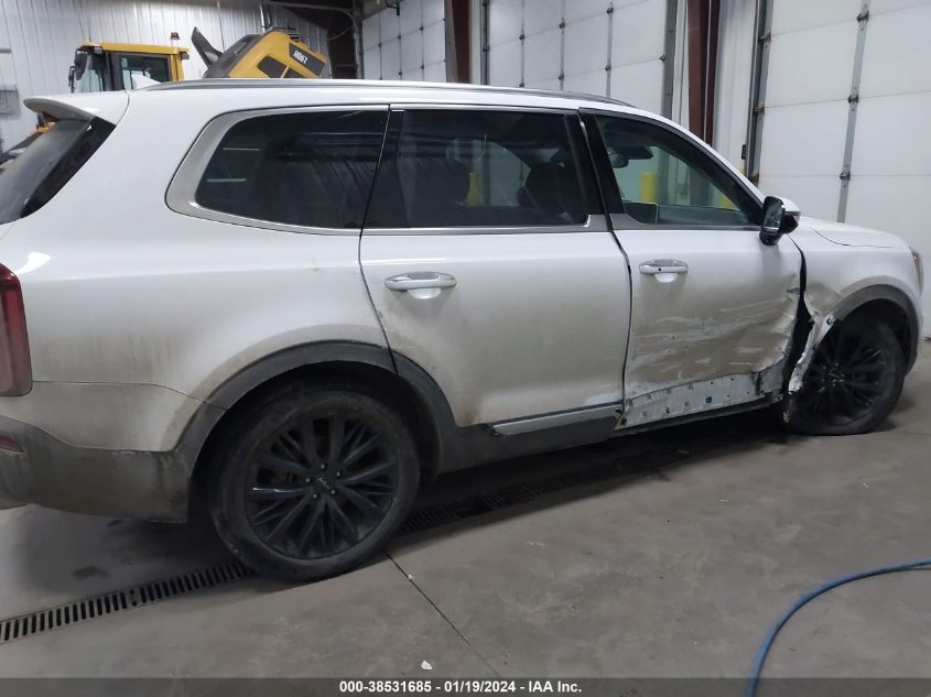 2022 Kia Telluride Sx VIN: 5XYP5DHC8NG210384 Lot: 38531685