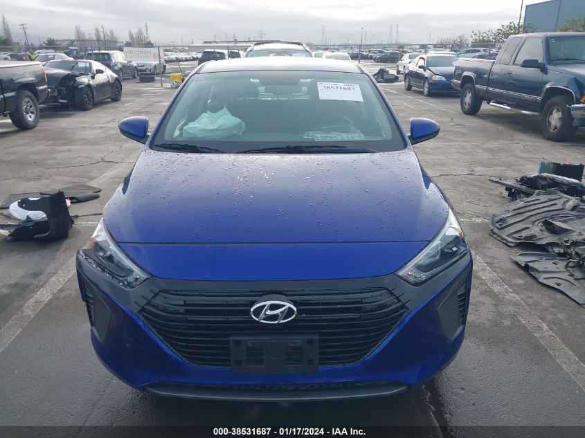 2019 Hyundai Ioniq Hybrid Blue VIN: KMHC65LC3KU140453 Lot: 38531687
