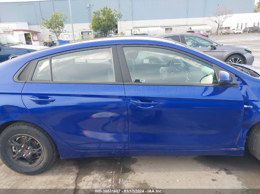 2019 Hyundai Ioniq Hybrid Blue VIN: KMHC65LC3KU140453 Lot: 38531687