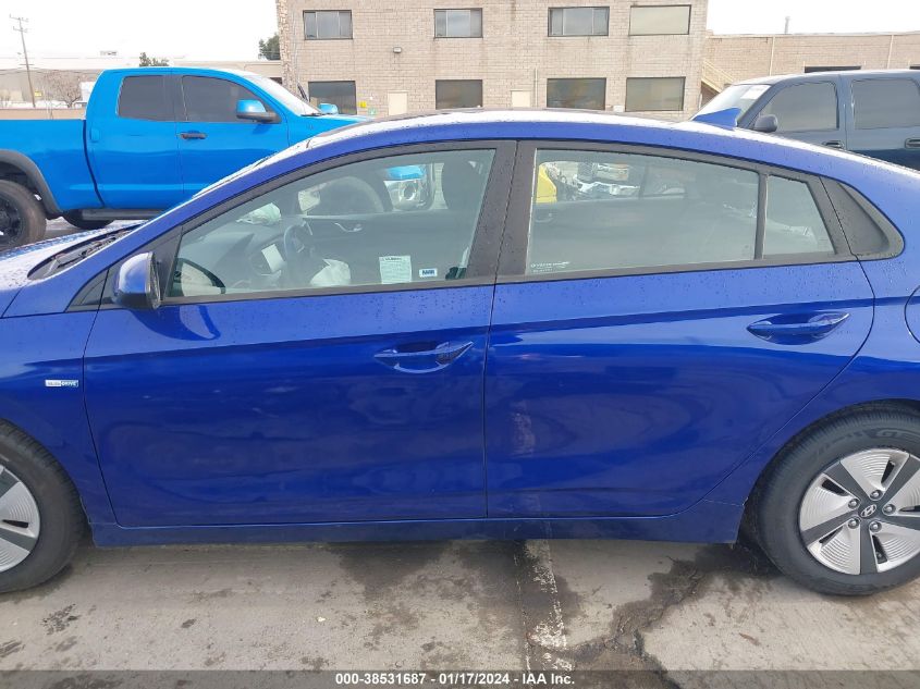 2019 Hyundai Ioniq Hybrid Blue VIN: KMHC65LC3KU140453 Lot: 38531687