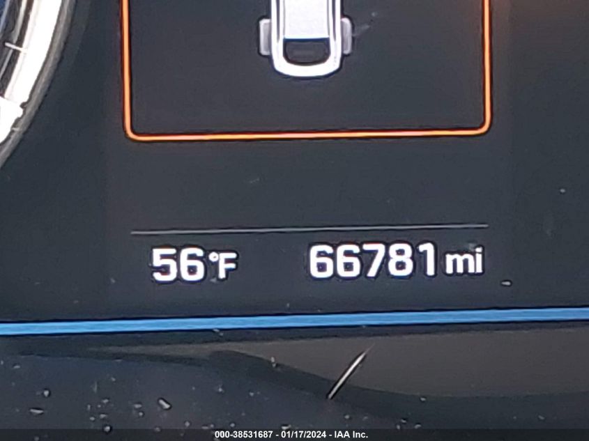 2019 Hyundai Ioniq Hybrid Blue VIN: KMHC65LC3KU140453 Lot: 38531687