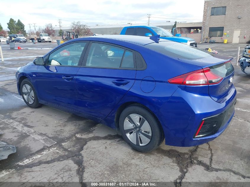 2019 Hyundai Ioniq Hybrid Blue VIN: KMHC65LC3KU140453 Lot: 38531687