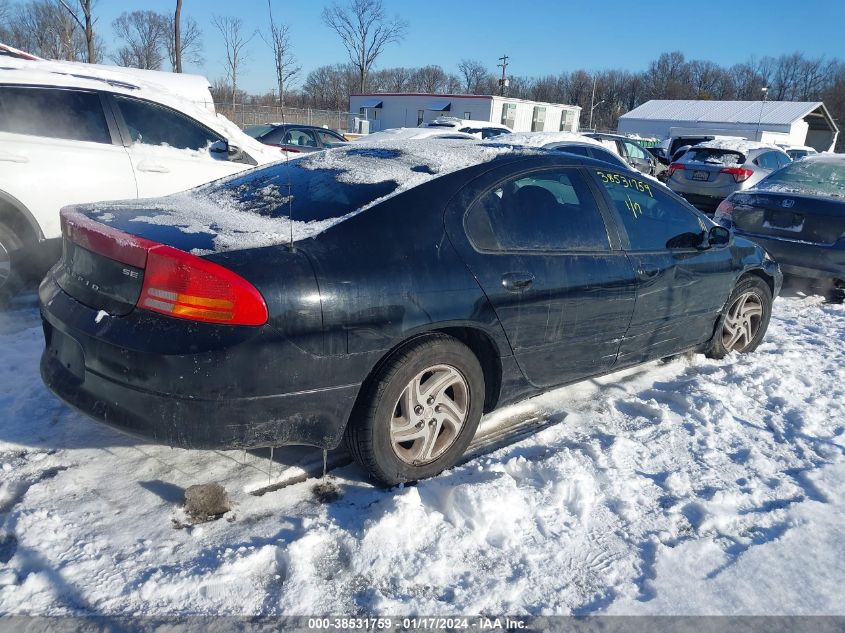 2002 Dodge Intrepid Se VIN: 2B3HD46R12H255955 Lot: 38531759