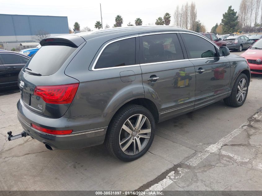 2015 Audi Q7 3.0T Premium VIN: WA1LGAFE2FD023888 Lot: 38531897